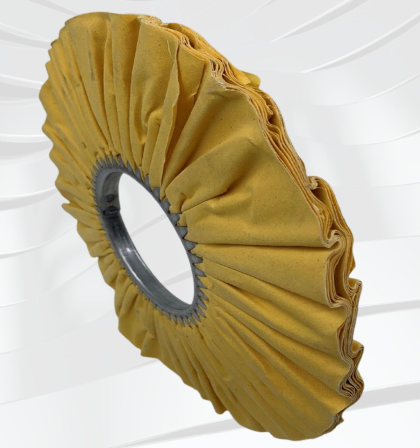 14” X 5” 16 Ply #2 Pack Firm Yellow Treated Cotton Airway Cut Buff