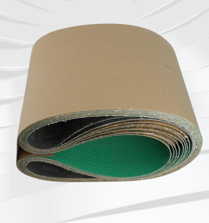 10" x 70-1/2" 50 grit Deerfos PZ528 Zirconia Sanding Belt