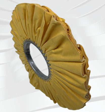 14” X 5”  16 Ply #2 Pack Firm Yellow Treated Cotton Airway Cut Buff
