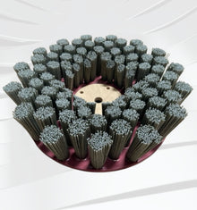 Deburring Brush 46 Grit for Cast Aluminum Wheels