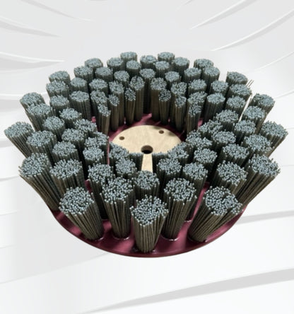 Deburring Brush 46 Grit for Cast Aluminum Wheels