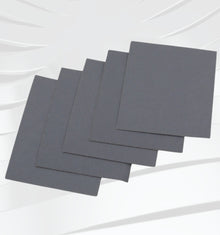 Mirka 3" x 4" Q-Silver 120 grit hook & loop (Velcro) backed abrasive strip