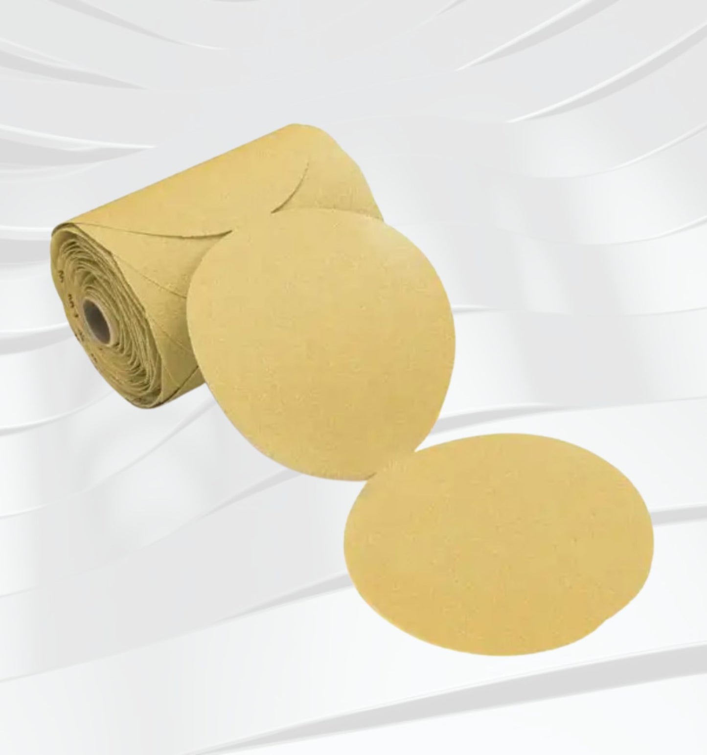 Bulk - Mirka Gold 5" PSA Sanding Disc LinkRoll 220 grit #23-314-220