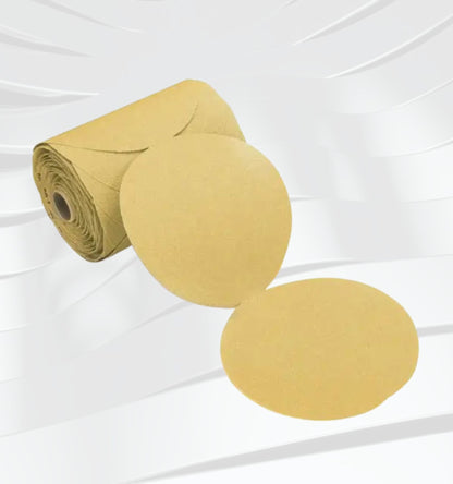 Bulk - Mirka Gold 5" PSA Sanding Disc LinkRoll 220 grit #23-314-220